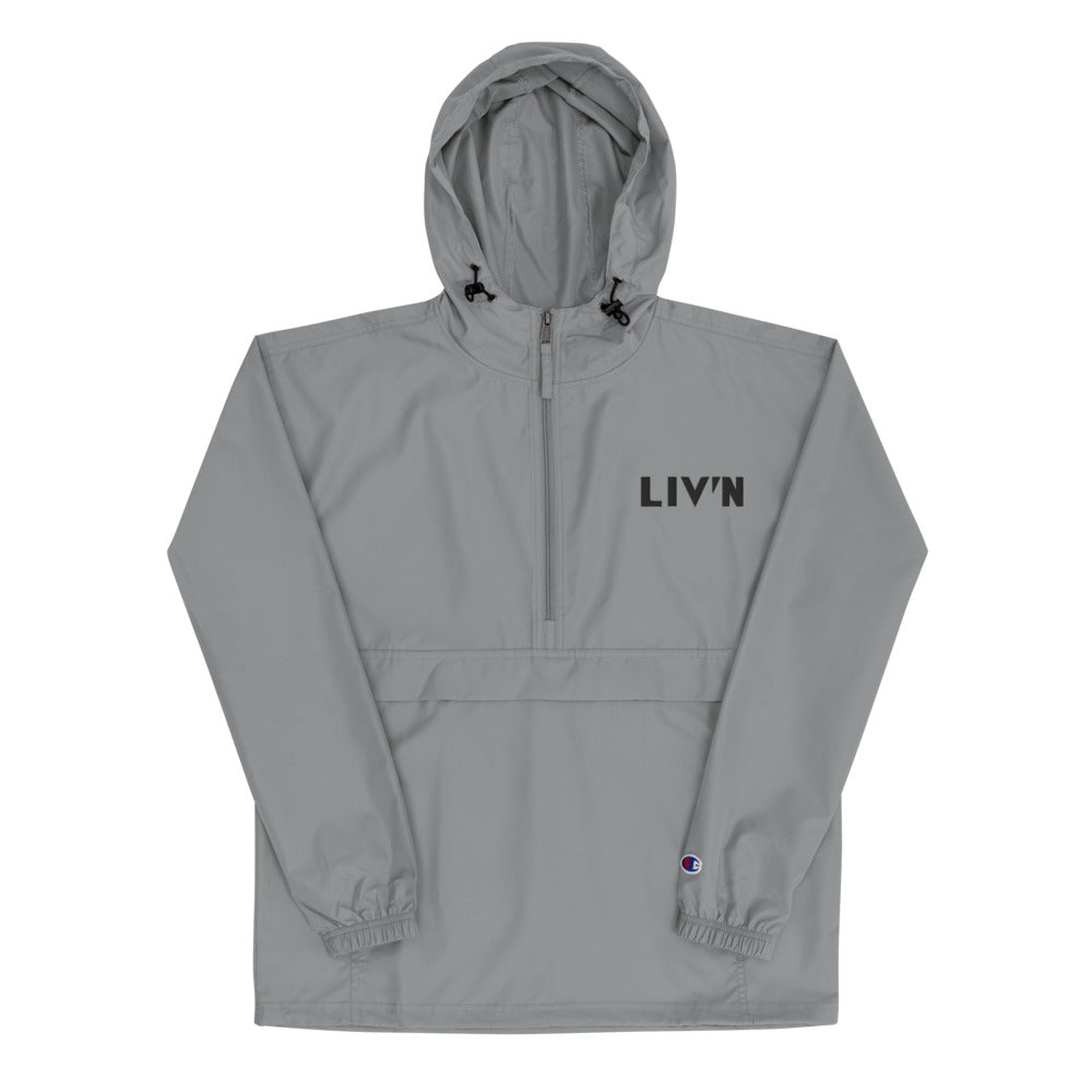 Champion x LIV'N Embroidered Packable Windbreaker